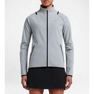 NIKE Golf Women's Light Gray Full Zip Composite HyperAdapt 802900-012 Jacket S